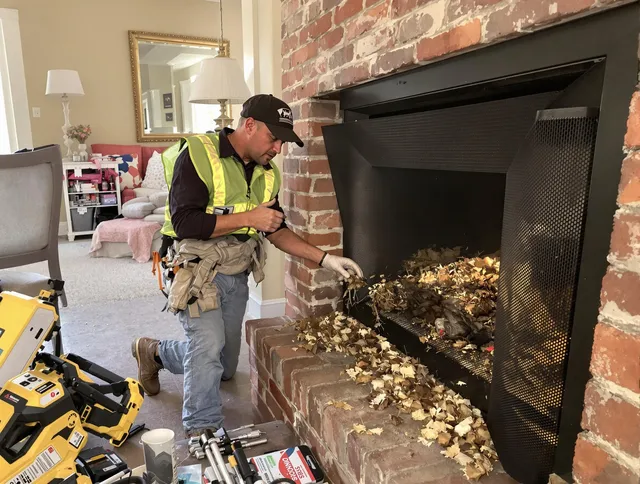Safe screening installation by Orlando Chimney Sweep in Orlando, FL