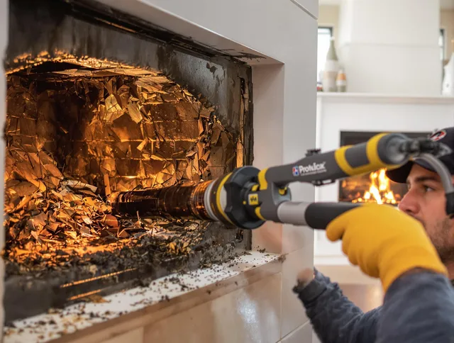 Professional chimney cleaning by Orlando Chimney Sweep in Orlando, FL