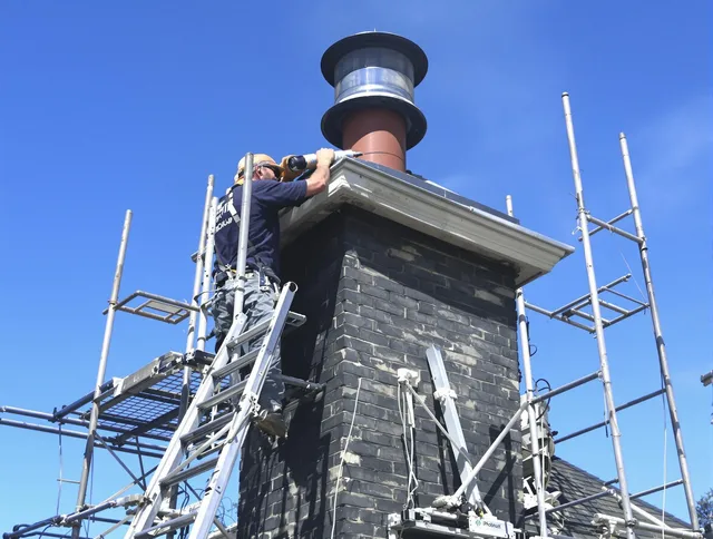 Sturdy chimney crown finished by Orlando Chimney Sweep in Orlando, FL