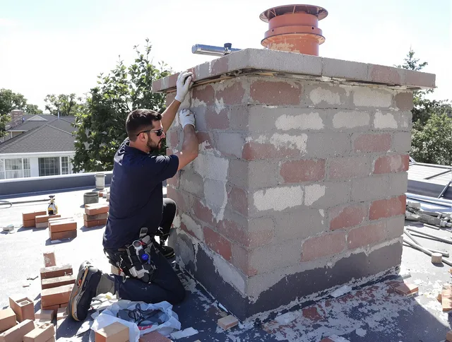 Advanced chimney repair process by Orlando Chimney Sweep in Orlando, FL
