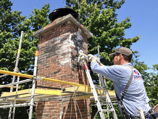 Structural chimney repair by Orlando Chimney Sweep in Orlando, FL