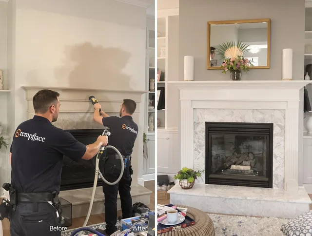 Professional soot removal by Orlando Chimney Sweep team in Orlando, FL